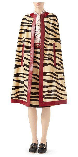 gucci tiger poncho|how to wear Gucci shawl.